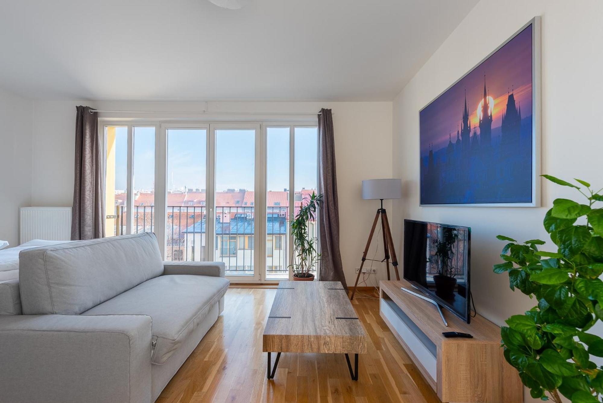 Sunny Safron Apartment Praga Zewnętrze zdjęcie